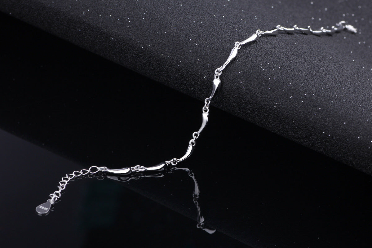 Twisted-Link Silver Bracelet - product view 4