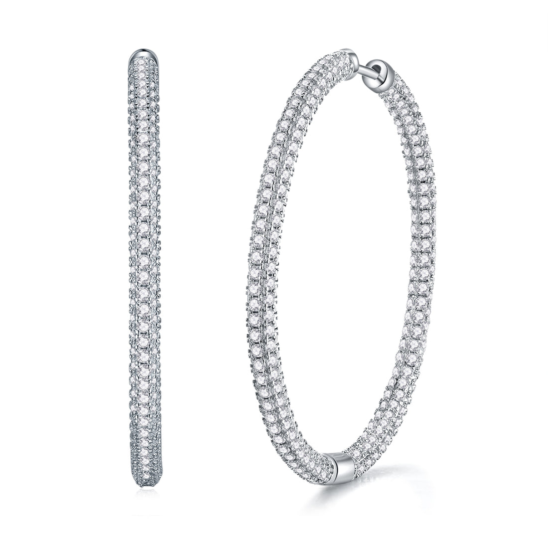 Light Coco Luxury Fashion Diamond Earrings Stud