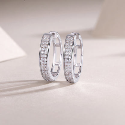Firefly moissanite studs