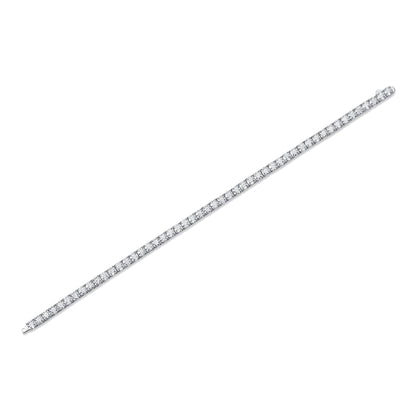 Unique Luxury Fashion Mosan Diamond S925 Silver Bracelet - view 3