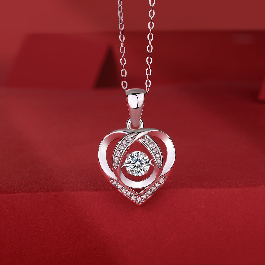 Heart To Have Your Luxurious Fashion Moissanite Diamond Pendant Necklace