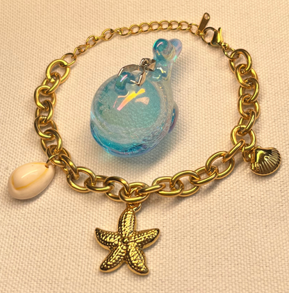 Starfish Pearl Bracelet - view 4