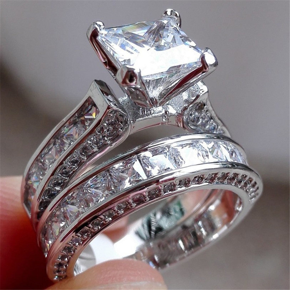 Couple CZ ring