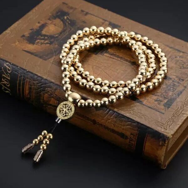 Stainless Steel Thunderbolt Beads Necklace - view 2