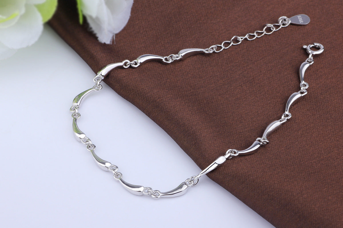 Twisted-Link Silver Bracelet - product view 2