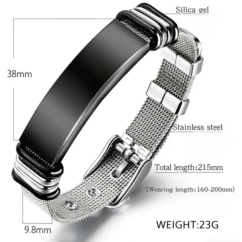 Premium Bracelet Titanium Steel Adjustable Bracelet - view 3