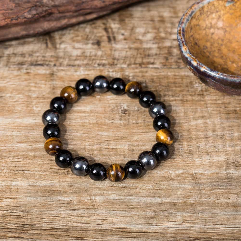 Tiger Eye Stone Bracelet Natural Stone Bracelet - view 6
