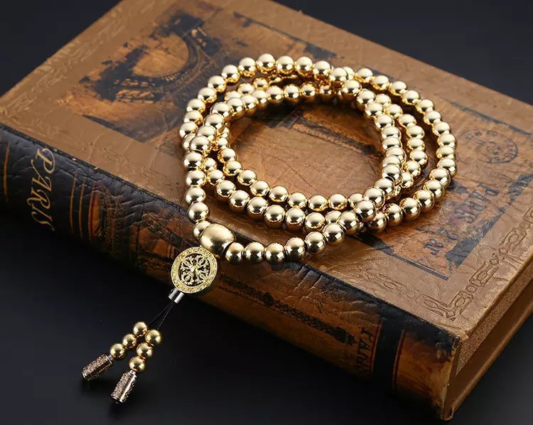 Stainless Steel Thunderbolt Beads Necklace - view 5
