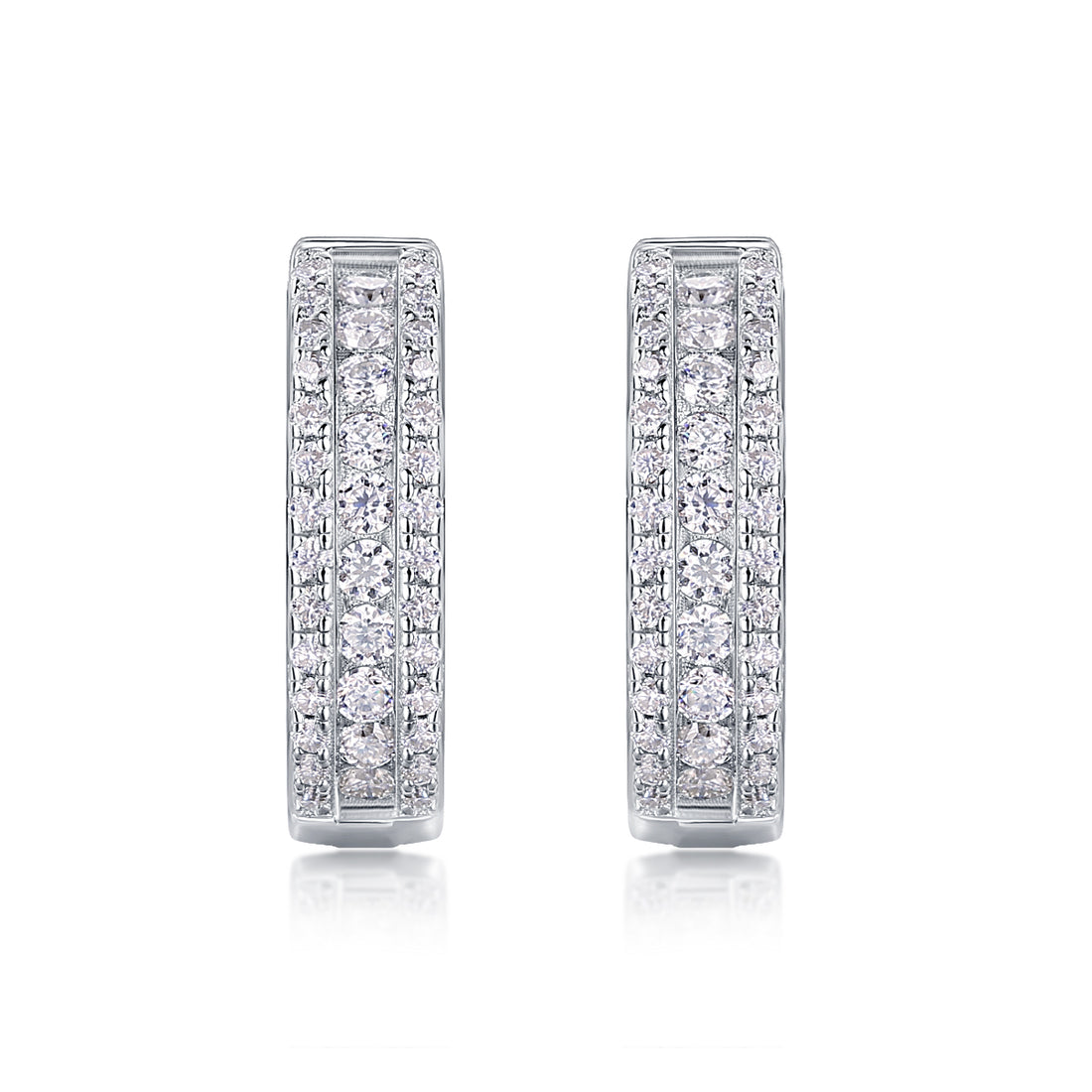 Splendid Night Luxury Fashion Diamond Earrings Stud