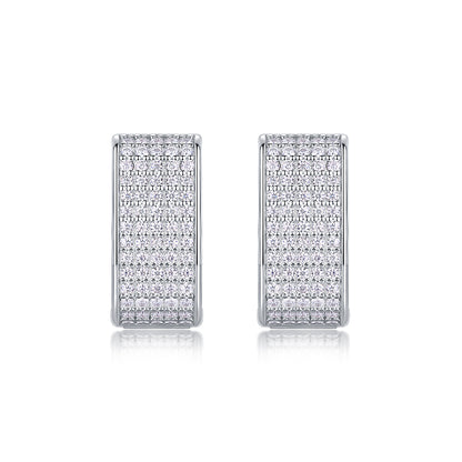 Star Light Luxury Fashion Diamond Earrings Stud - view 4