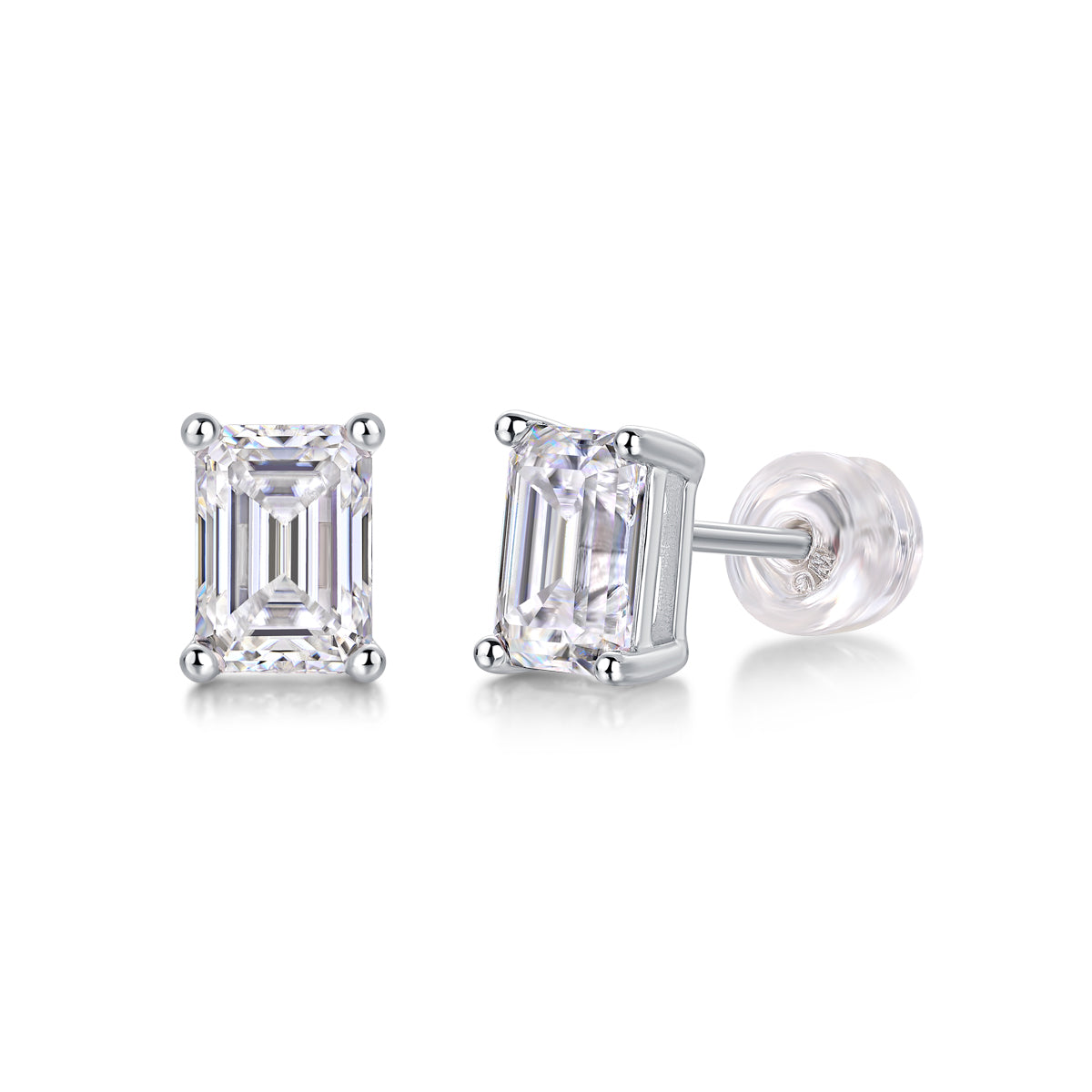 Sink Into Luxury Fashion Diamond Earrings Studs - view 5