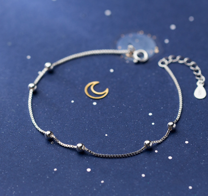 Celestial Bead Silver Bracelet - product view 3