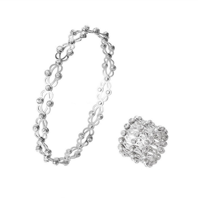 2in1 Stretching Foldable Adjustable Transforming Bracelet Ring