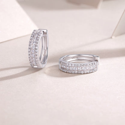Splendid Night Luxury Fashion Diamond Earrings Stud
