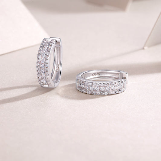 Splendid Night Luxury Fashion Diamond Earrings Stud