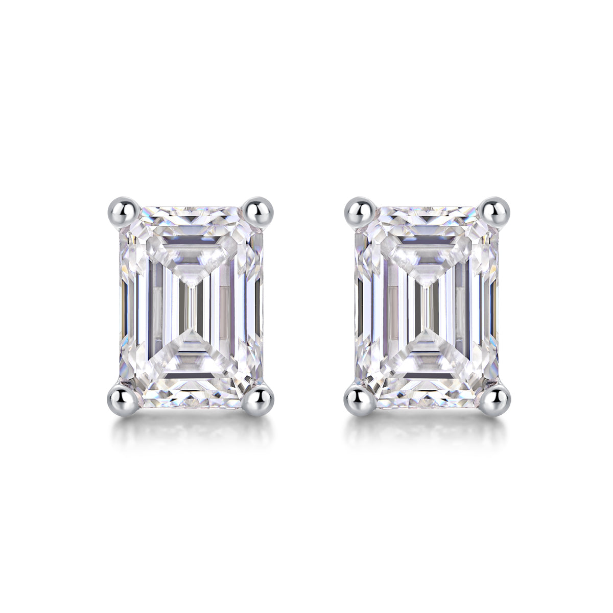 Sink Into Luxury Fashion Diamond Earrings Studs - view 2