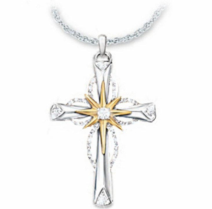 Star cross pendant