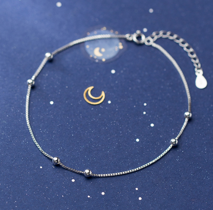 Celestial Bead Silver Bracelet - product view 2