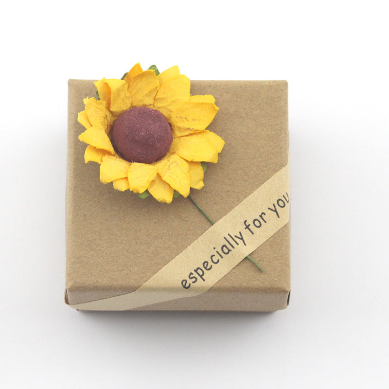 Sunflower Double Lettering Necklace - view 5