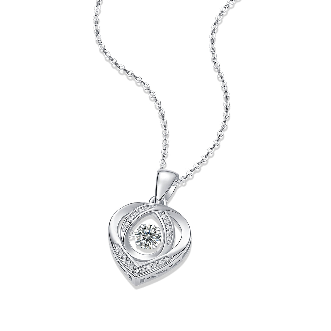 Heart To Have Your Luxurious Fashion Moissanite Diamond Pendant Necklace