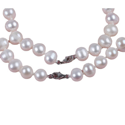 Pearl Necklace, Bracelet & Stud Earring Set - view 5