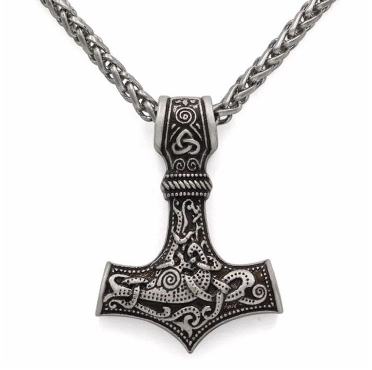 Hammer Necklace Stainless Steel Necklace - view 2