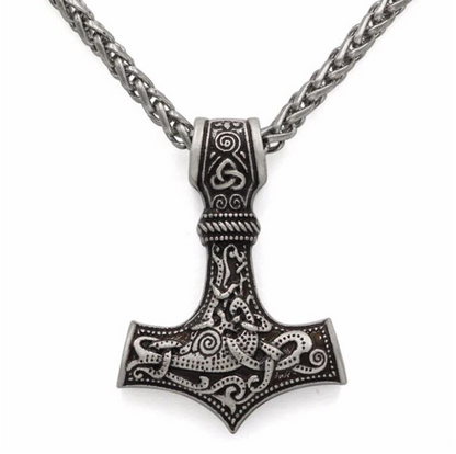 Hammer Necklace Stainless Steel Necklace - view 2