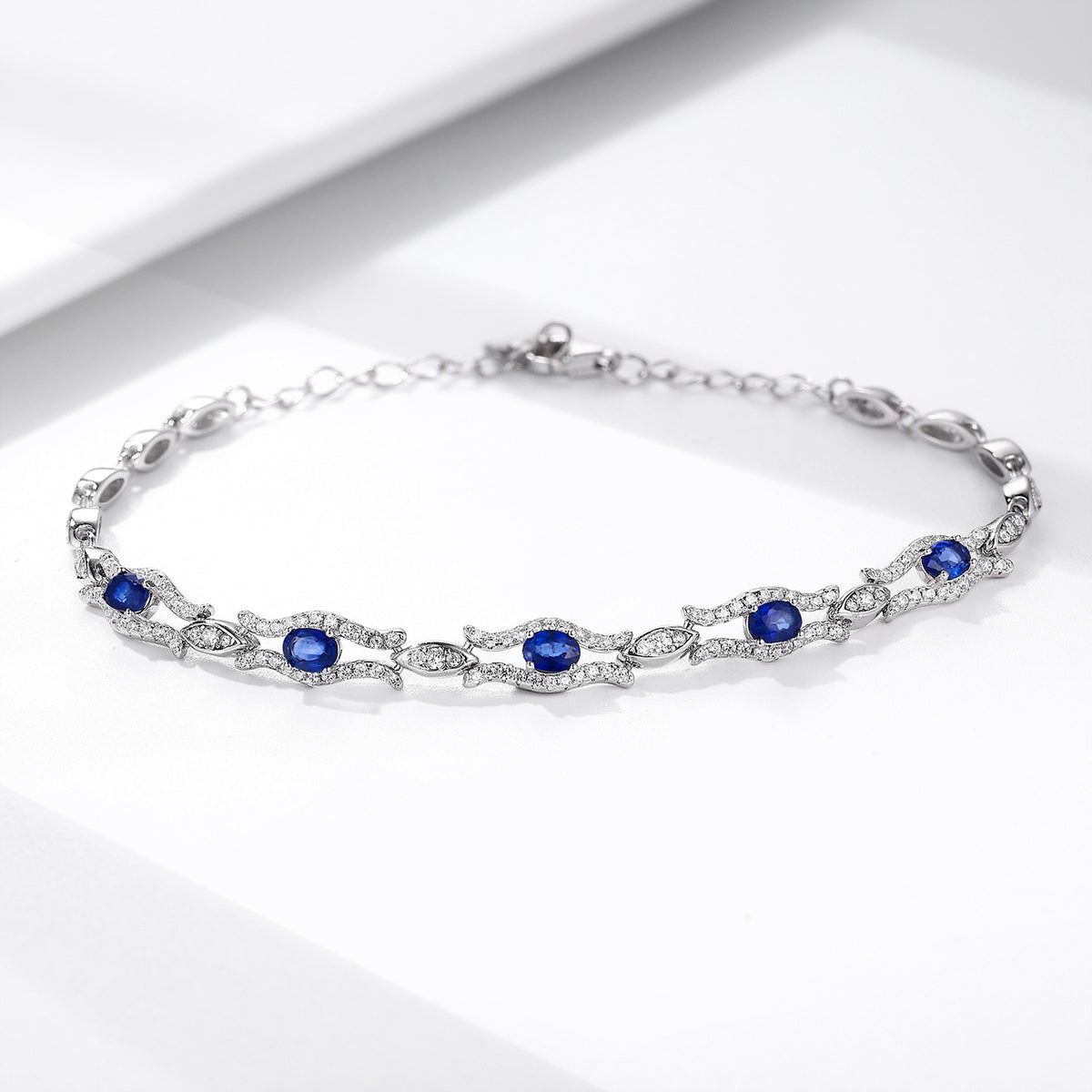 Natural Sapphire Bracelet view 3