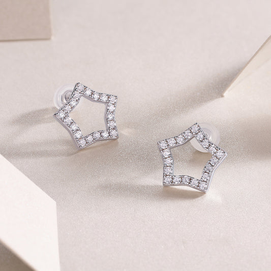 Tonight New Star S925 Moissanite Earrings