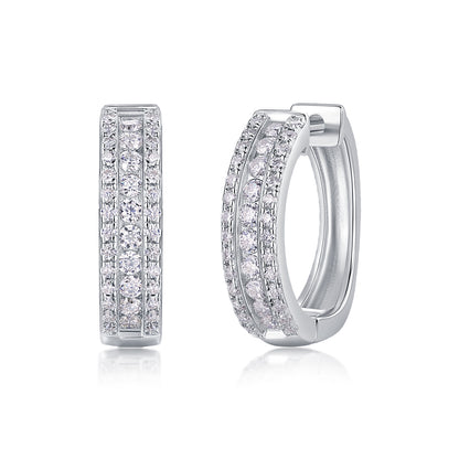 Splendid Night Luxury Fashion Diamond Earrings Stud - view 6