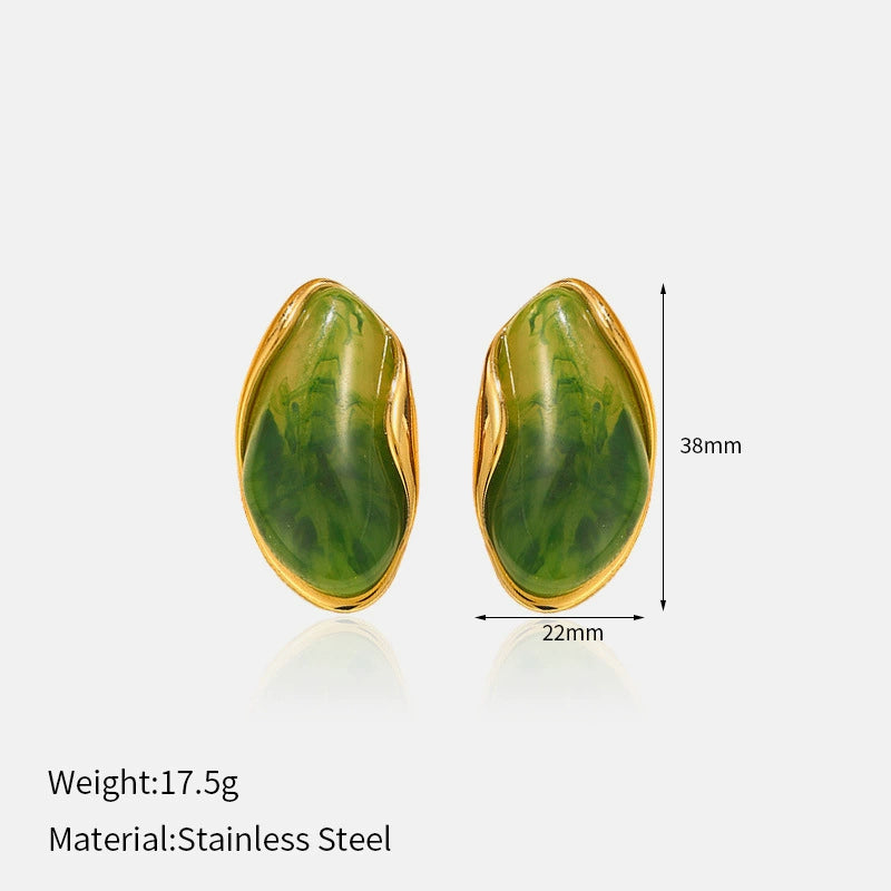 Contour Statement Earrings — product view 1