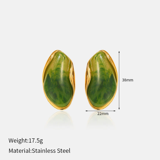 Contour Statement Earrings — product view 1