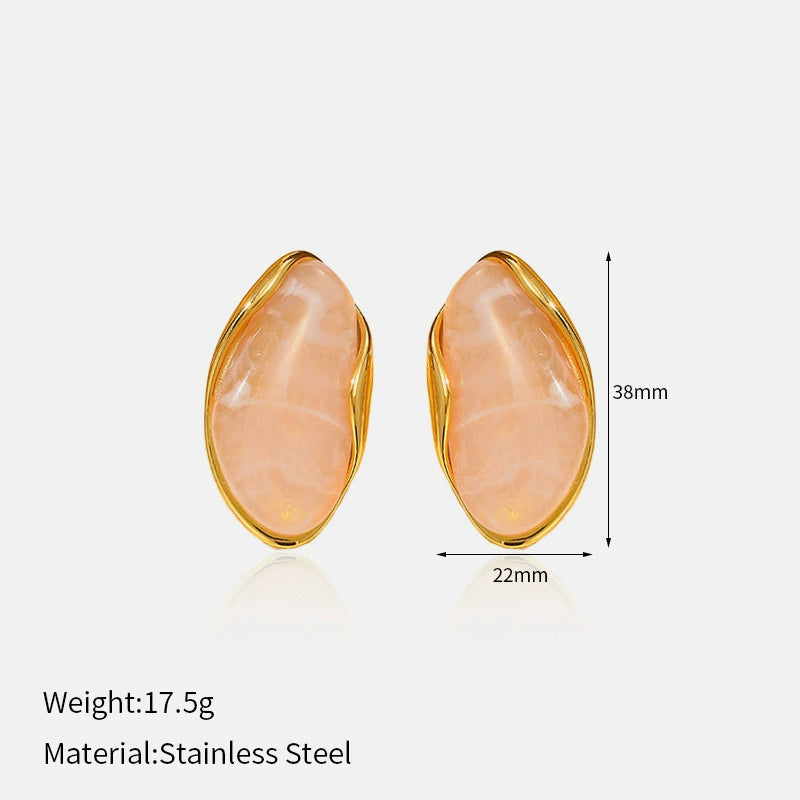 Contour Statement Earrings — product view 3