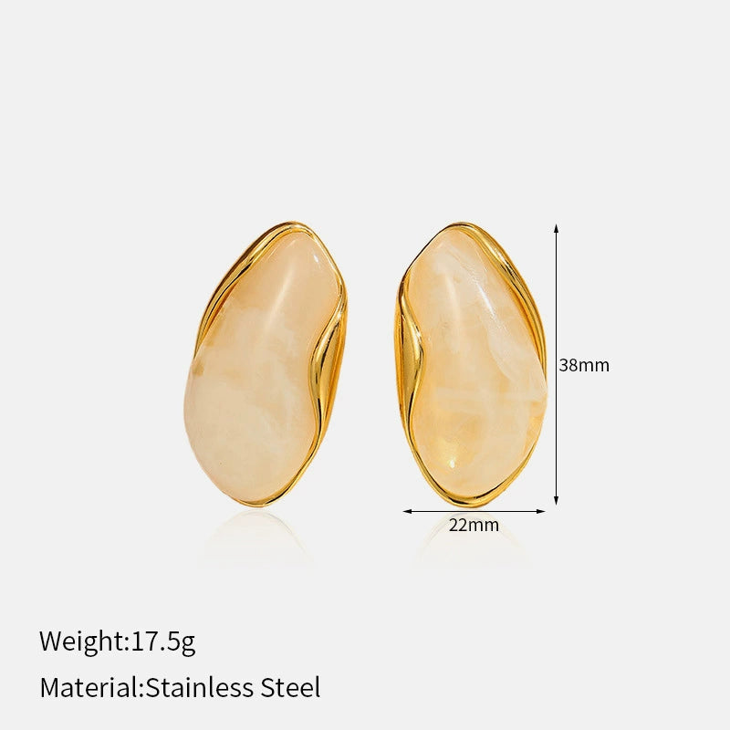 Contour Statement Earrings — product view 4