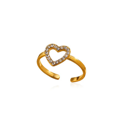 Radiant Heart Open Ring — product view 5