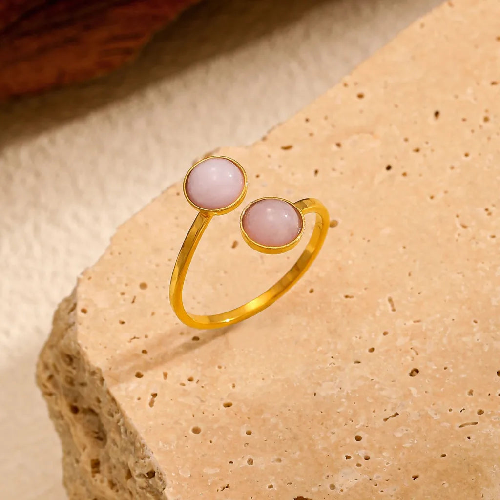 Twin Oval Open Ring — product view 8