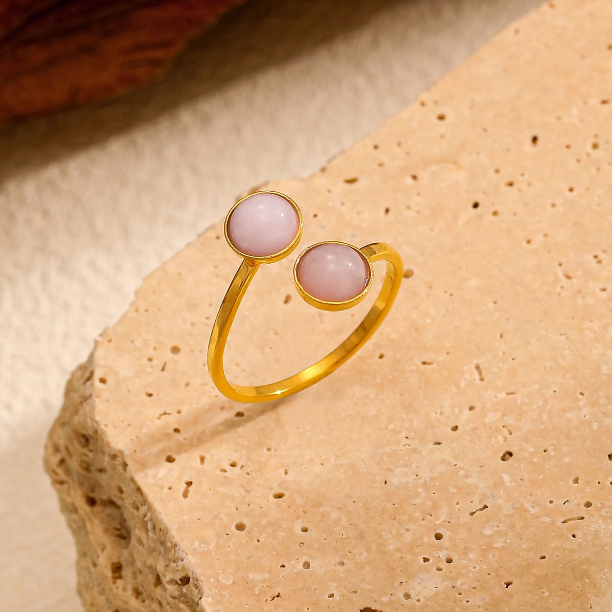 Twin Oval Open Ring — product view 4