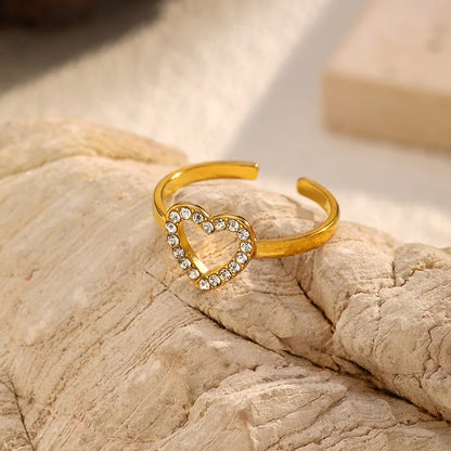 Radiant Heart Open Ring — product view 4