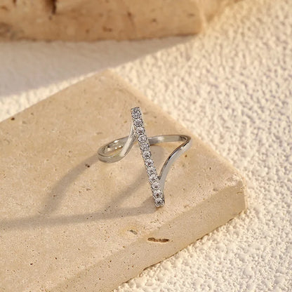 Crosscurrent Open Ring — product view 4