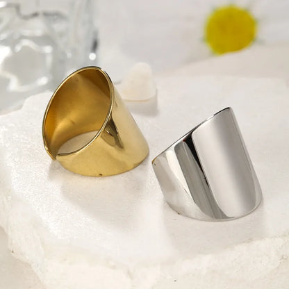Polished Cuff Ring — product view 3