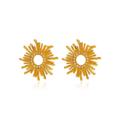 Sunflower Statement Earrings — product view 5