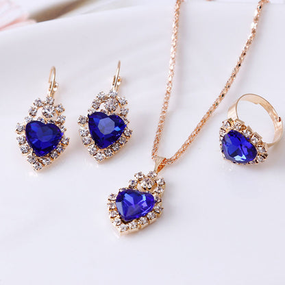 CJZBGJZB00205-Heart Royal blue