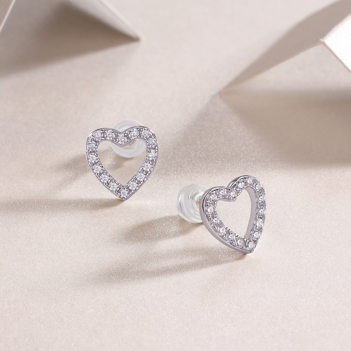 From the heart earrings