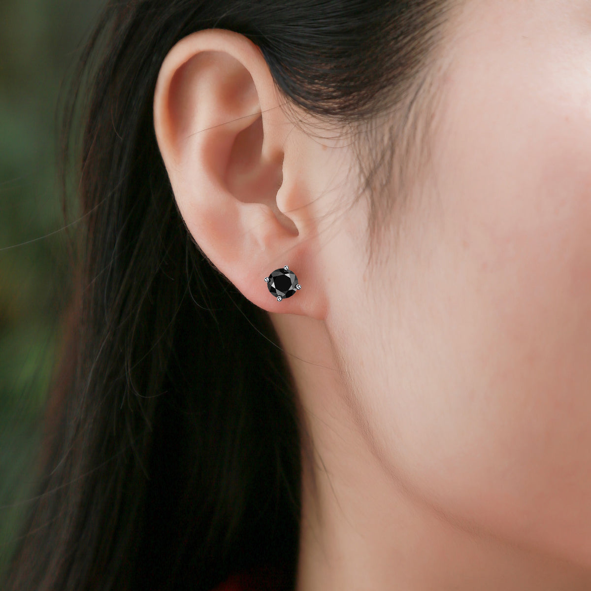 Pure Love Luxury Fashion Moissanite Diamond Earrings Stud Set - view 3