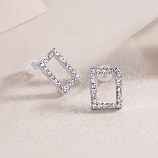In Full Swing Moissanite Jewelry Earrings