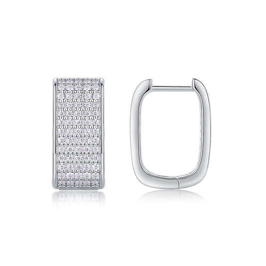 Star Light Luxury Fashion Diamond Earrings Stud