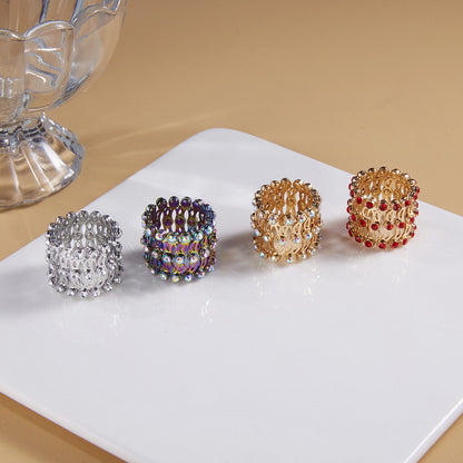 2in1 Stretching Foldable Adjustable Transforming Bracelet Ring - view 3