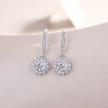 Qingcheng Fashionable Luxurious Diamond Jewelry Earrings - view 4