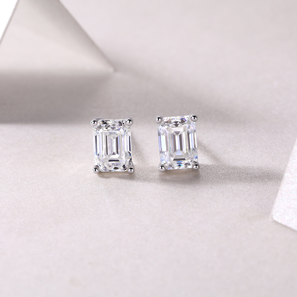 Sink Into Luxury Fashion Diamond Earrings Studs - view 3