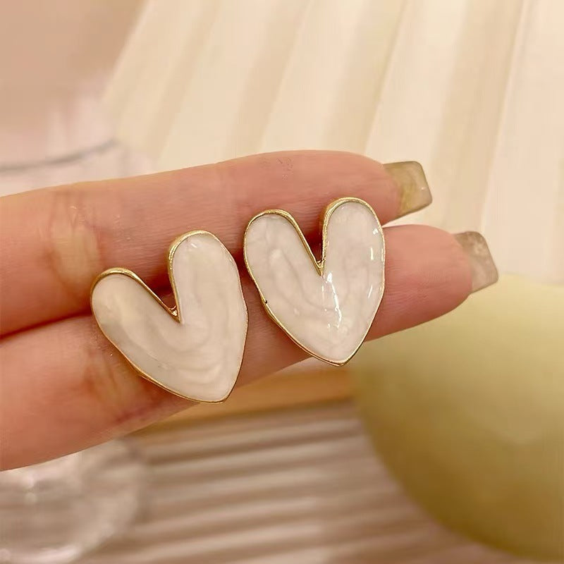 925 Silver Needle Internet Celebrity Same Style Gold Earrings Women's Light Luxury...